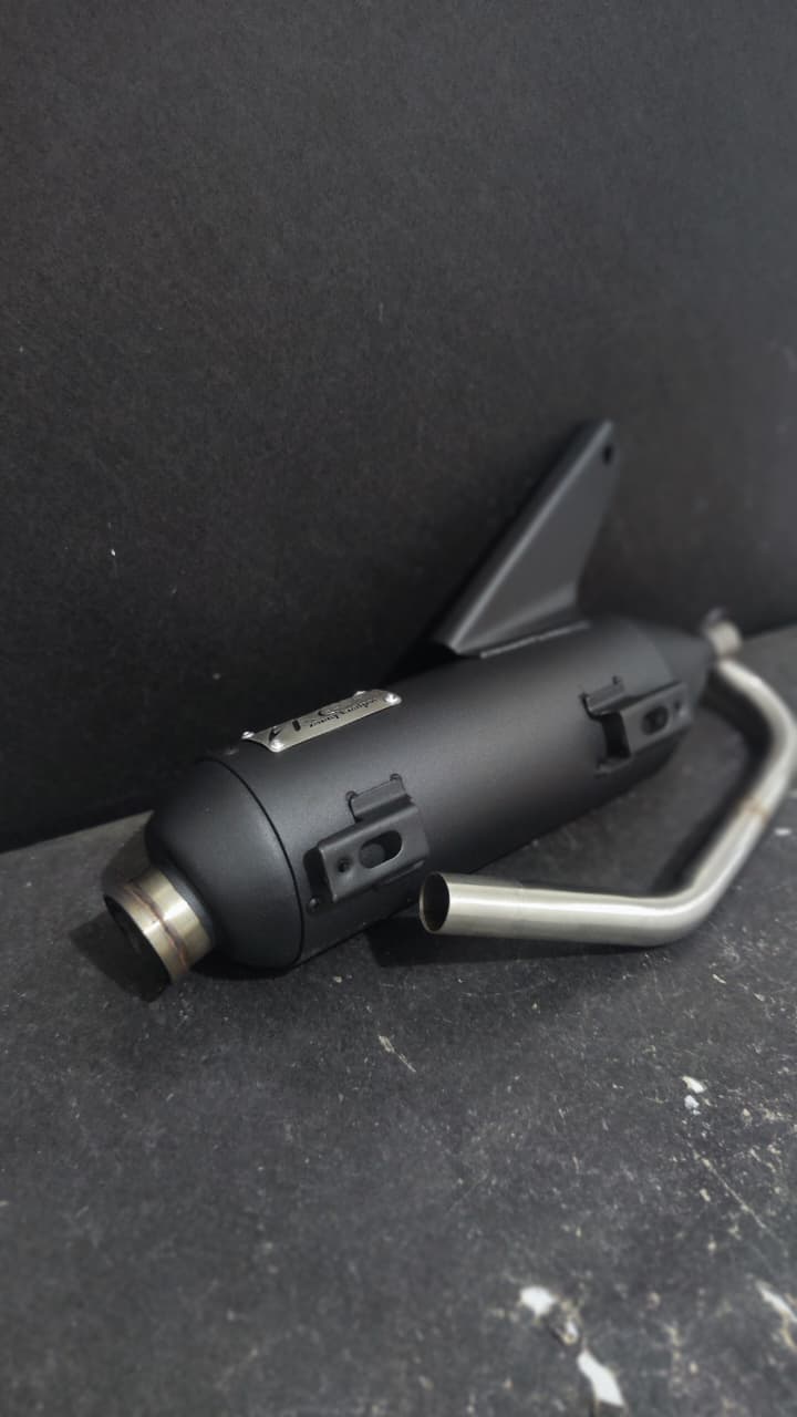 ZRC black exhaust finish
