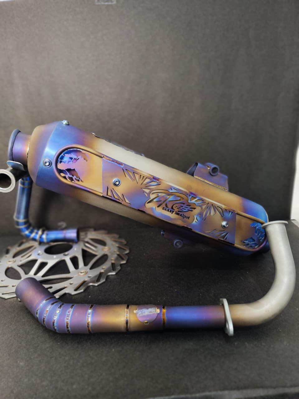 ZRC Titanium Finish exhaust